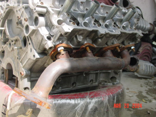 1uz clearance turbo headers